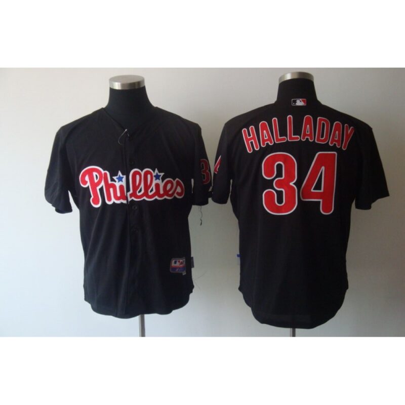 68637cc2bc6c4_1 Phillies #34 Roy Halladay Black Stitched MLB Jersey