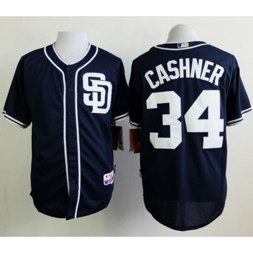68637cd669125_1 Padres #34 Andrew Cashner Dark Blue Alternate 1 Cool Base Stitched MLB Jersey