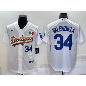 68637d51231f8_1 Men's Los Angeles Dodgers #34 Toro Valenzuela White Cool Base Stitched Baseball Jersey