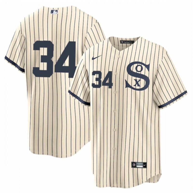 68637f7cd3d12_1 Men's Chicago White Sox #34 Michael Kopech 2021 Cream/Navy Field of Dreams Cool Base Stitched Jersey