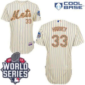 68637fcfaf645_1 Mets #33 Matt Harvey Cream(Blue Strip) USMC Cool Base W/2015 World Series Patch Stitched MLB Jersey