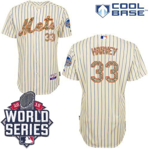68637fcfaf645_1 Mets #33 Matt Harvey Cream(Blue Strip) USMC Cool Base W/2015 World Series Patch Stitched MLB Jersey