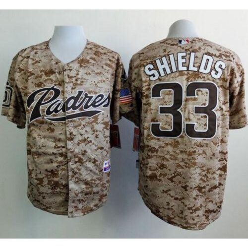 68638051138e9_1 Padres #33 James Shields Camo Alternate 2 Cool Base Stitched MLB Jersey