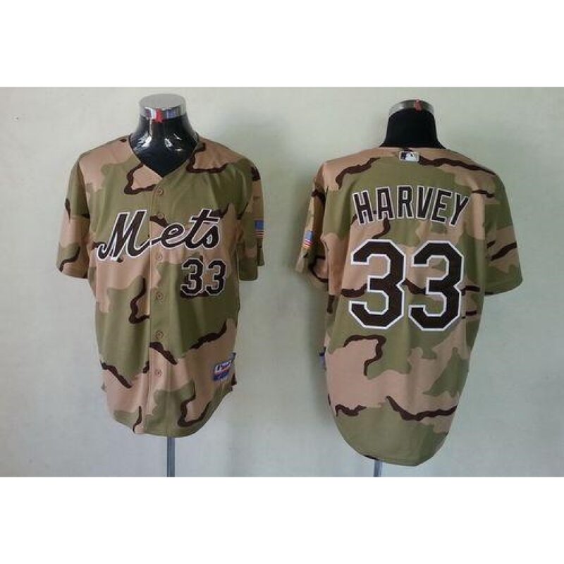 686380cf9cd7b_1 Mets #33 Matt Harvey Green(Grey NO.) Alternate Road Cool Base Stitched MLB Jersey