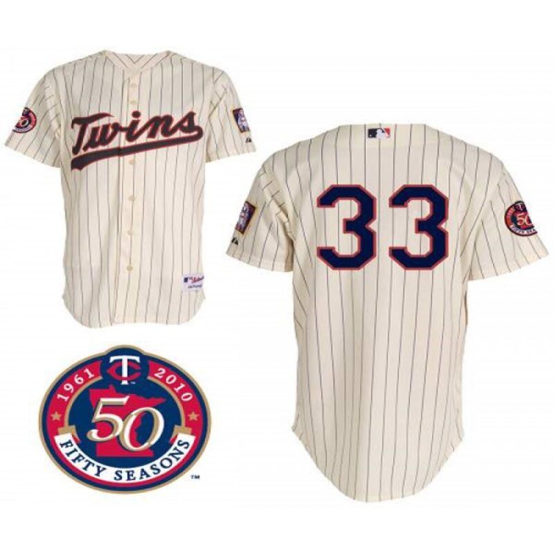 686381d3bf121_1 Twins #33 Justin Morneau Stitched Cream MLB Jersey