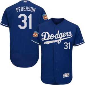 686383939596d_1 Dodgers #31 Joc Pederson Blue Flexbase Authentic Collection Stitched MLB Jersey