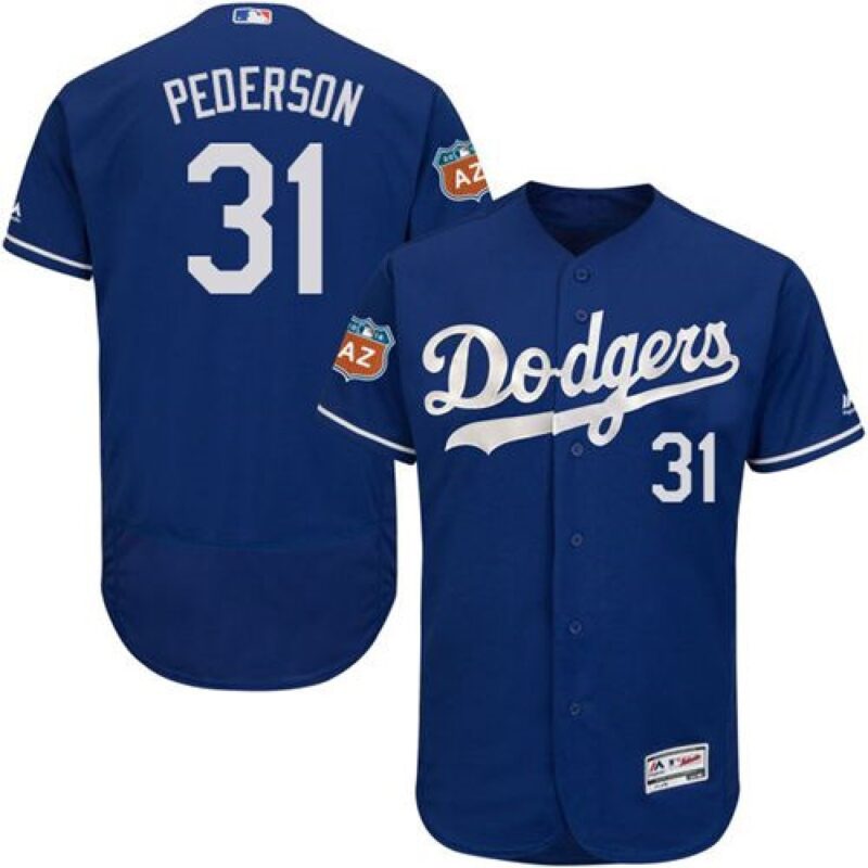 686383939596d_1 Dodgers #31 Joc Pederson Blue Flexbase Authentic Collection Stitched MLB Jersey