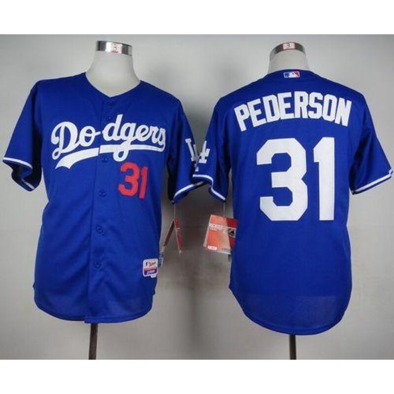 6863846f9f215_1 Dodgers #31 Joc Pederson Blue Cool Base Stitched MLB Jersey