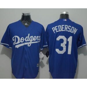 68638472e792b_1 Dodgers #31 Joc Pederson Blue New Cool Base Stitched MLB Jersey