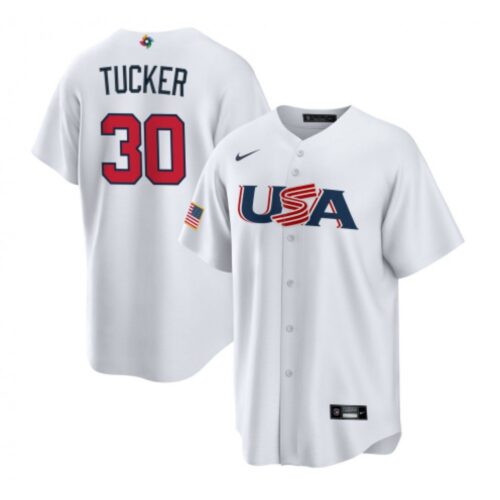 686384a16e4d4_1 Men's USA Baseball #30 Kyle Tucker 2023 White World Baseball Classic Stitched Jersey