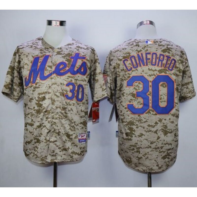 686384fc75ed2_1 Mets #30 Michael Conforto Camo Alternate Cool Base Stitched MLB Jersey