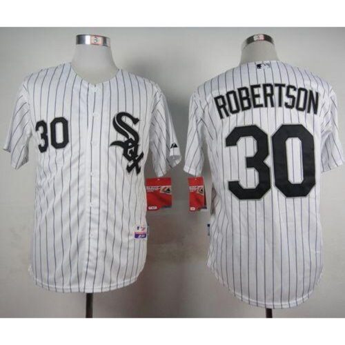 6863869402cce_1 White Sox #30 David Robertson White Cool Base Stitched MLB Jersey