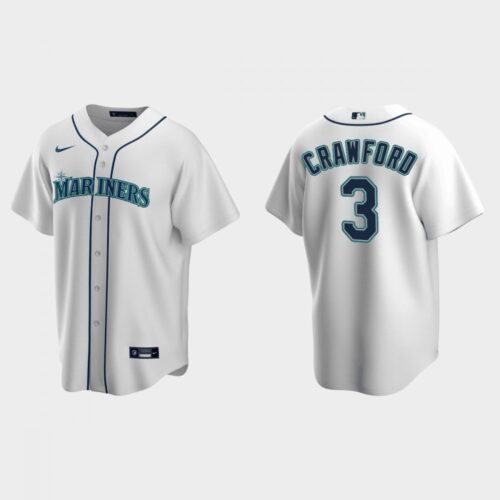 6863875ab5635_1 Men's Seattle Mariners #3 J.P. Crawford White Cool Base Stitched jersey
