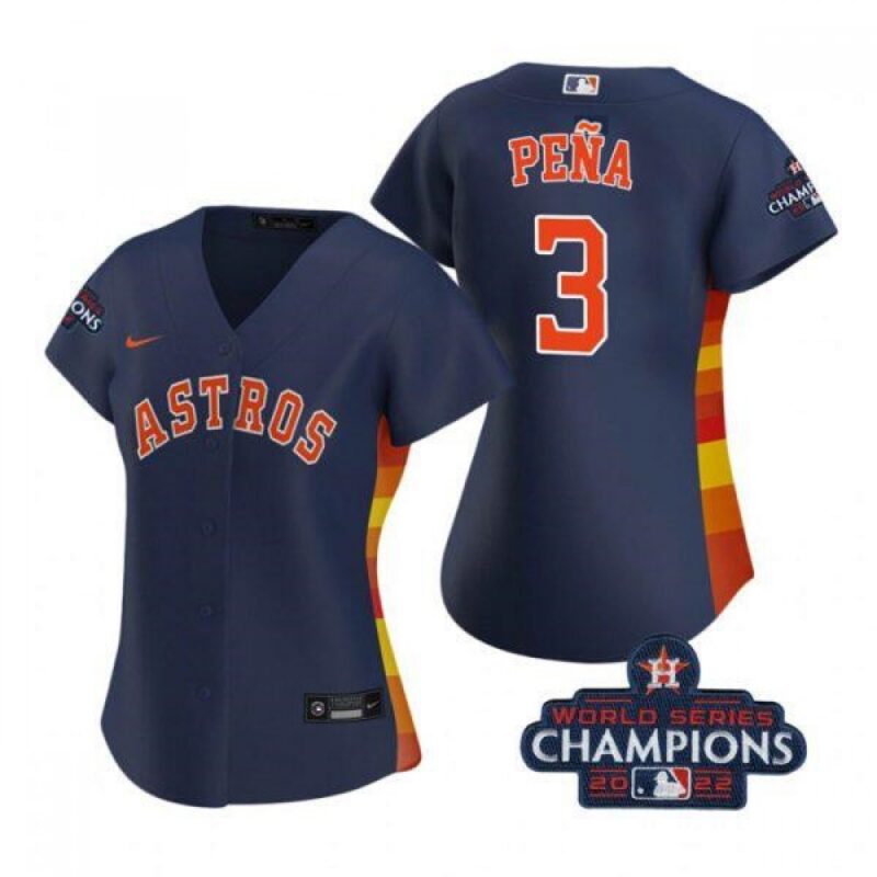 686387906cf8c_1 Women's Houston Astros #3 Jeremy Pena Navy 2022 World Series Champions Stitched Baseball Jersey(Run Small)