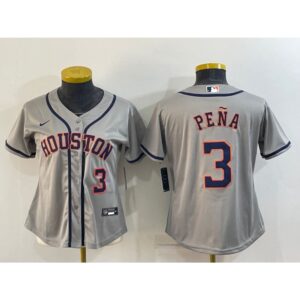 686387a352978_1 Youth Houston Astros #3 Jeremy Pena Gray Cool Base Stitched Jersey