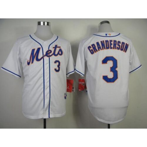 6863888c6a322_1 Mets #3 Curtis Granderson White Alternate Cool Base Stitched MLB Jersey