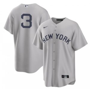 68638917ccceb_1 Men's New York Yankees #3 Babe Ruth 2021 Grey Field of Dreams Cool Base Stitched Baseball Jersey