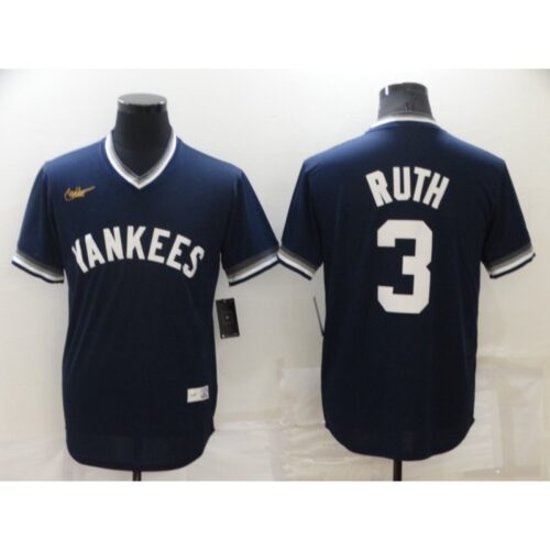 686389216574a_1 Men's New York Yankees #3 Babe Ruth Navy Stitched Baseball Jersey