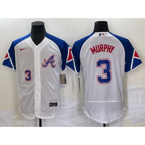 68638aaddb911_1 Men's Atlanta Braves #3 Dale Murphy White 2023 City Connect Flex Base Stitched Jersey