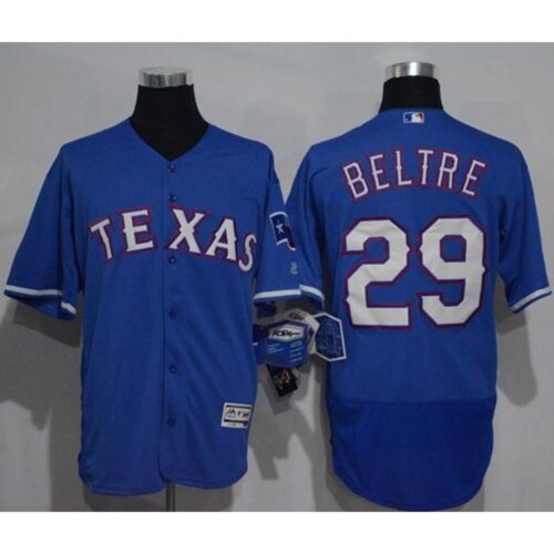 68638aedcca09_1 Rangers #29 Adrian Beltre Blue Flexbase Authentic Collection Stitched MLB Jersey