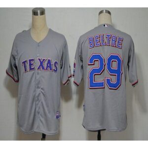 68638af4af093_1 Rangers #29 Adrian Beltre Grey Cool Base Stitched MLB Jersey