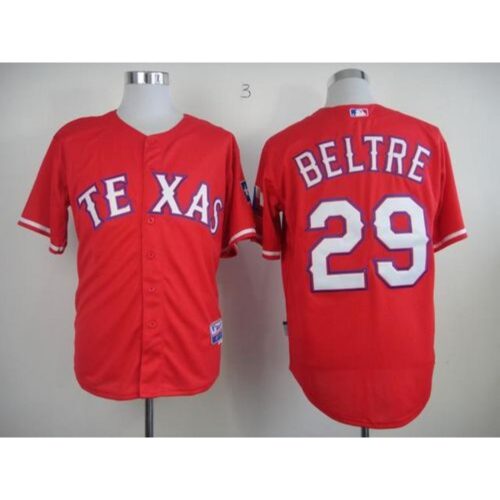 68638aff266f5_1 Rangers #29 Adrian Beltre Red Cool Base Stitched MLB Jersey