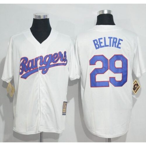 68638b0d3d204_1 Rangers #29 Adrian Beltre White Cooperstown Stitched MLB Jersey