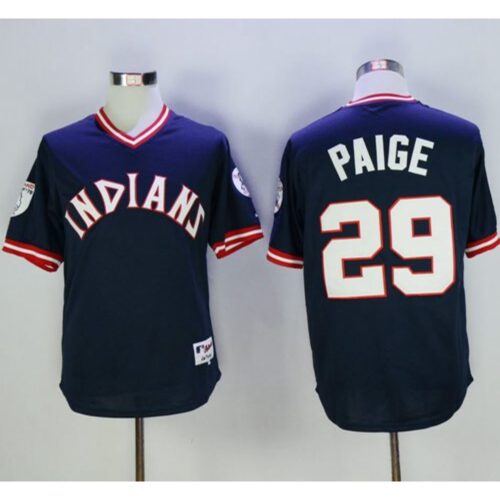 68638b7006fa2_1 indians #29 Satchel Paige Navy Blue 1976 Turn Back The Clock Stitched MLB Jersey