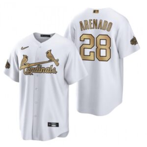 68638cd943cf9_1 Men's St. Louis Cardinals #28 Nolan Arenado 2022 All-Star White Cool Base Stitched Baseball Jersey