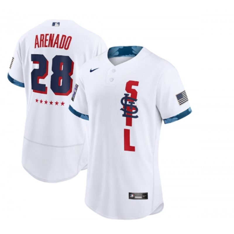 68638ce0400b5_1 Men's St. Louis Cardinals #28 Nolan Arenado 2021 White All-Star Flex Base Stitched MLB Jersey
