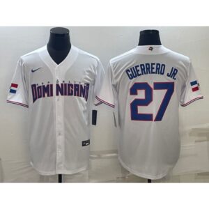 68638fc6d0116_1 Men's Dominican Republic Baseball #27 Vladimir Guerrero Jr. 2023 White World Baseball Classic Stitched Jersey