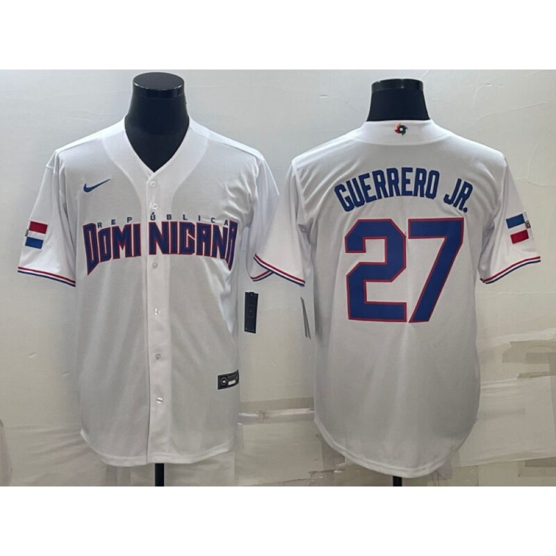 68638fc6d0116_1 Men's Dominican Republic Baseball #27 Vladimir Guerrero Jr. 2023 White World Baseball Classic Stitched Jersey