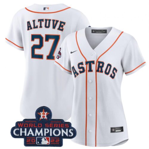 68638ff03b2f5_1 Women's Houston Astros #27 Jose Altuve White 2022 World Series Champions Cool Base Stitched Baseball Jersey(Run Small)