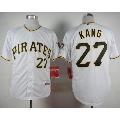 686390c561ccc_1 Pirates #27 Jung-ho Kang White Cool Base Stitched MLB Jersey