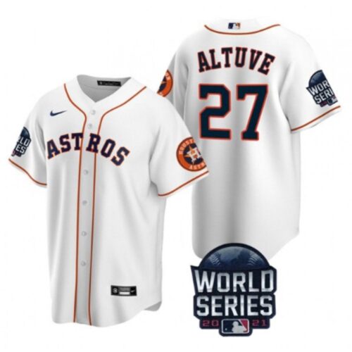 686391cbebc73_1 Men's Houston Astros #27 Jose Altuve 2021 White World Series Cool Base Stitched Baseball Jersey