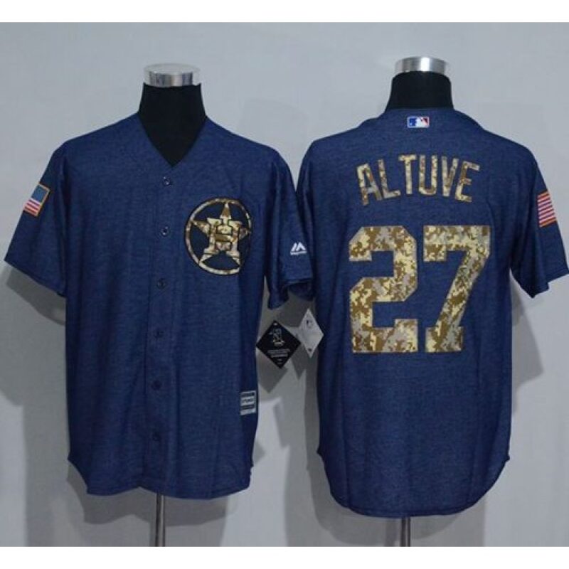 686391ed61d98_1 Astros #27 Jose Altuve Denim Blue Salute to Service Stitched MLB Jersey