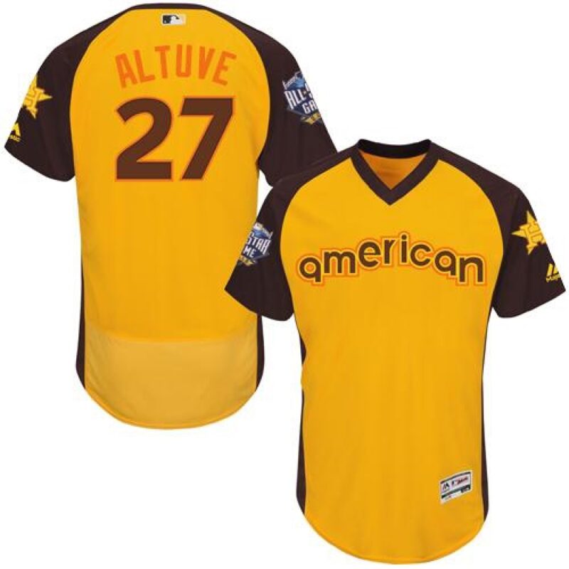 686391f0acb7f_1 Astros #27 Jose Altuve Gold Flexbase Authentic Collection 2016 All-Star American League Stitched MLB Jersey