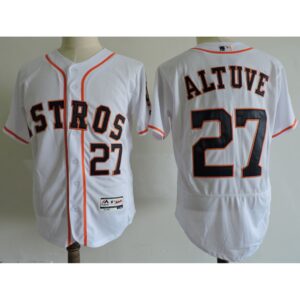 68639373316fe_1 Men's Houston Astros #27 Jose Altuve White Elite Stitched MLB Jersey