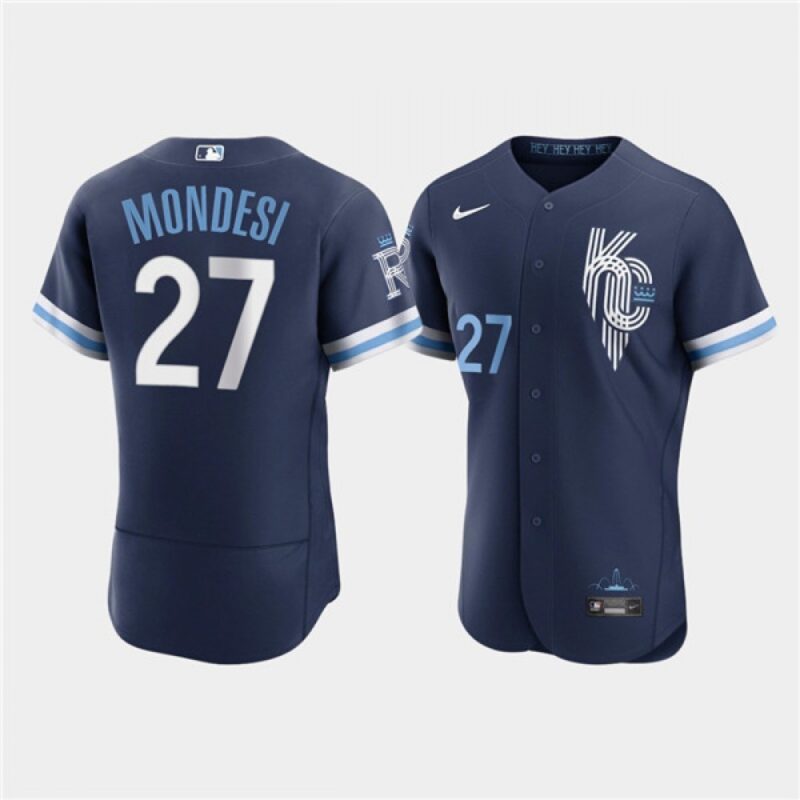 686394af3ef1b_1 Men's Kansas City Royals #27 Adalberto Mondesi 2022 Navy City Connect Flex Base Stitched MLB Jersey