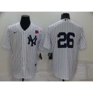 686395bce03ec_1 Men's New York Yankees #26 DJ LeMahieu White Cool Base Stitched Baseball Jersey