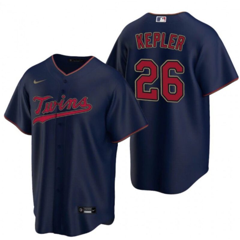 686395d4d0500_1 Men's Minnesota Twins #26 Max Kepler Navy Cool Base Stitched Jersey