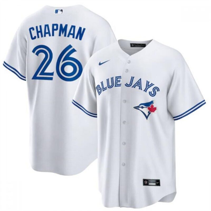 686396a88d891_1 Men's Toronto Blue Jays #26 Matt Chapman White Cool Base Stitched Jersey