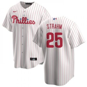 686396eff2570_1 Men's Philadelphia Phillies #25 Matt Strahm White Cool Base Stitched Baseball Jersey