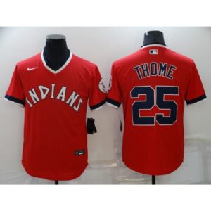 6863978a3f11c_1 Men's Cleveland indians #25 Jim Thome Red Stitched Baseball Jersey