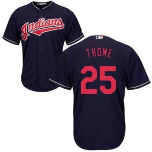 686397a5a3f6f_1 indians #25 Jim Thome Navy Blue New Cool Base Stitched MLB Jersey