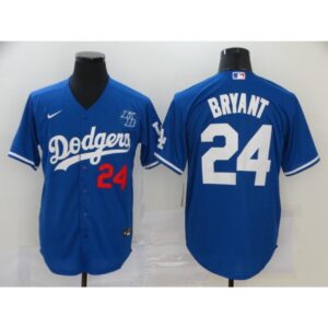 68639a774fb21_1 Men's Los Angeles Dodgers #24 Kobe Bryant Blue 2020 KB Patch Cool Base Stitched Jersey