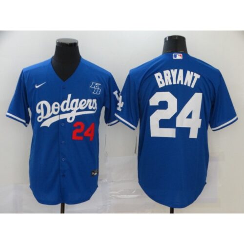68639a774fb21_1 Men's Los Angeles Dodgers #24 Kobe Bryant Blue 2020 KB Patch Cool Base Stitched Jersey