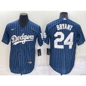 68639aa30fbdf_1 Men's Los Angeles Dodgers #24 Kobe Bryant Navy Cool Base Stitched Jersey