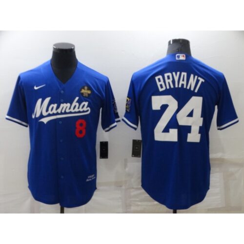 68639ab872a43_1 Men's Los Angeles Dodgers Front #8 Back #24 Kobe Bryant Royal 'Mamba' Throwback With KB Patch Cool Base Stitched Jersey