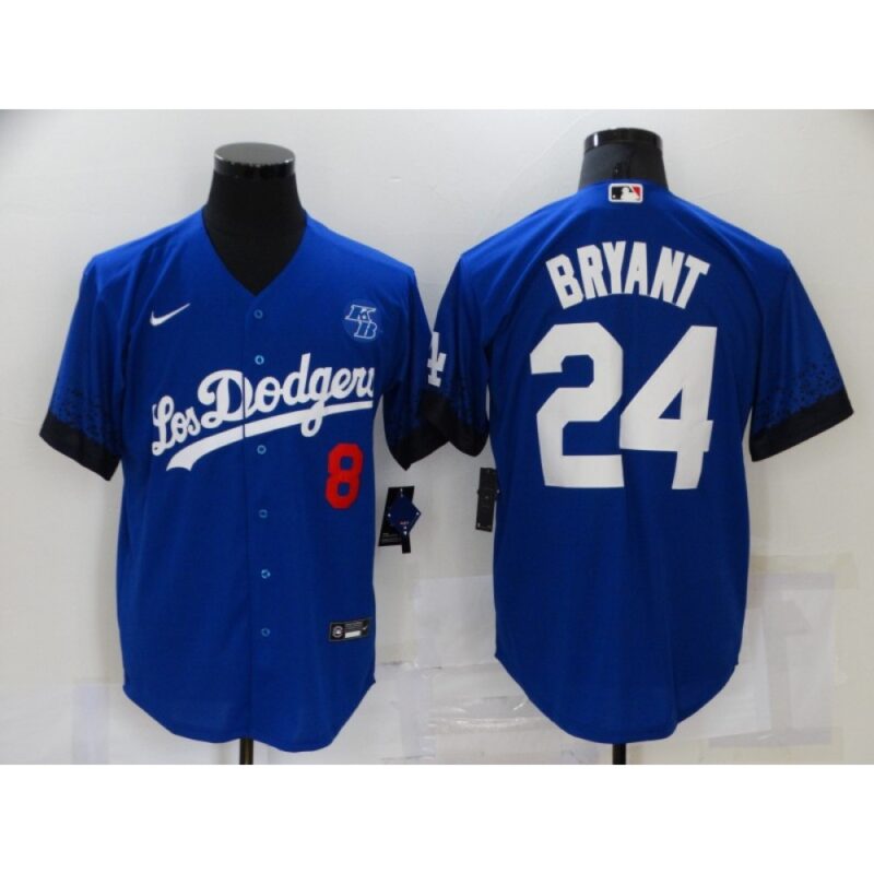 68639abba4787_1 Men's Los Angeles Dodgers Front #8 Back #24 Kobe Bryant 2021 Royal City Connect Cool Base Stitched Baseball Jersey